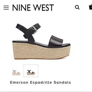 Brand New Black Platform Sandal